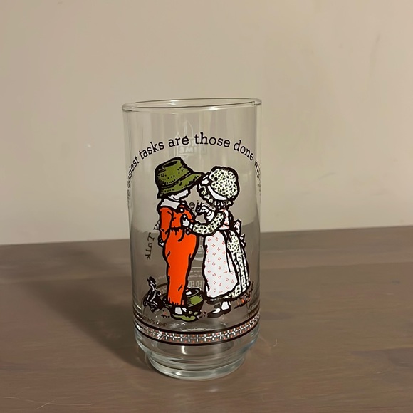 Vintage Holly Hobbie “Happy Talk” Glass from Taco Time - Picture 2 of 9